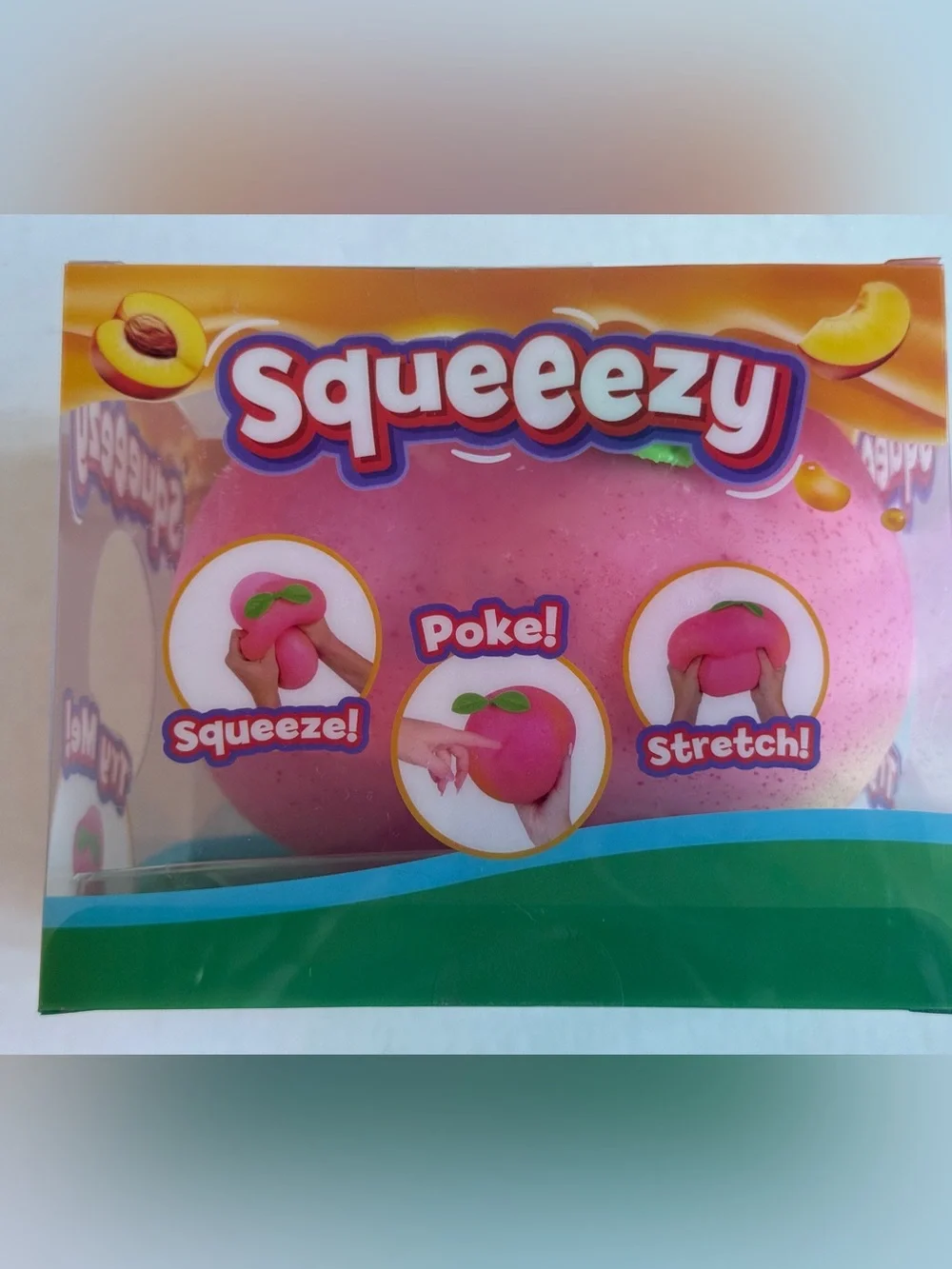 Peach squeeezy  Sensory Toy